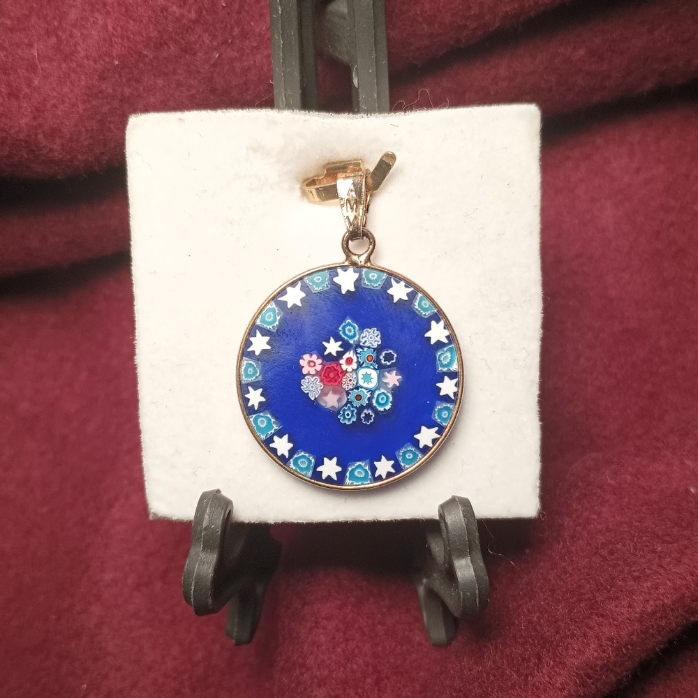 Il Doge Millefiori Venetian Glass Pendant